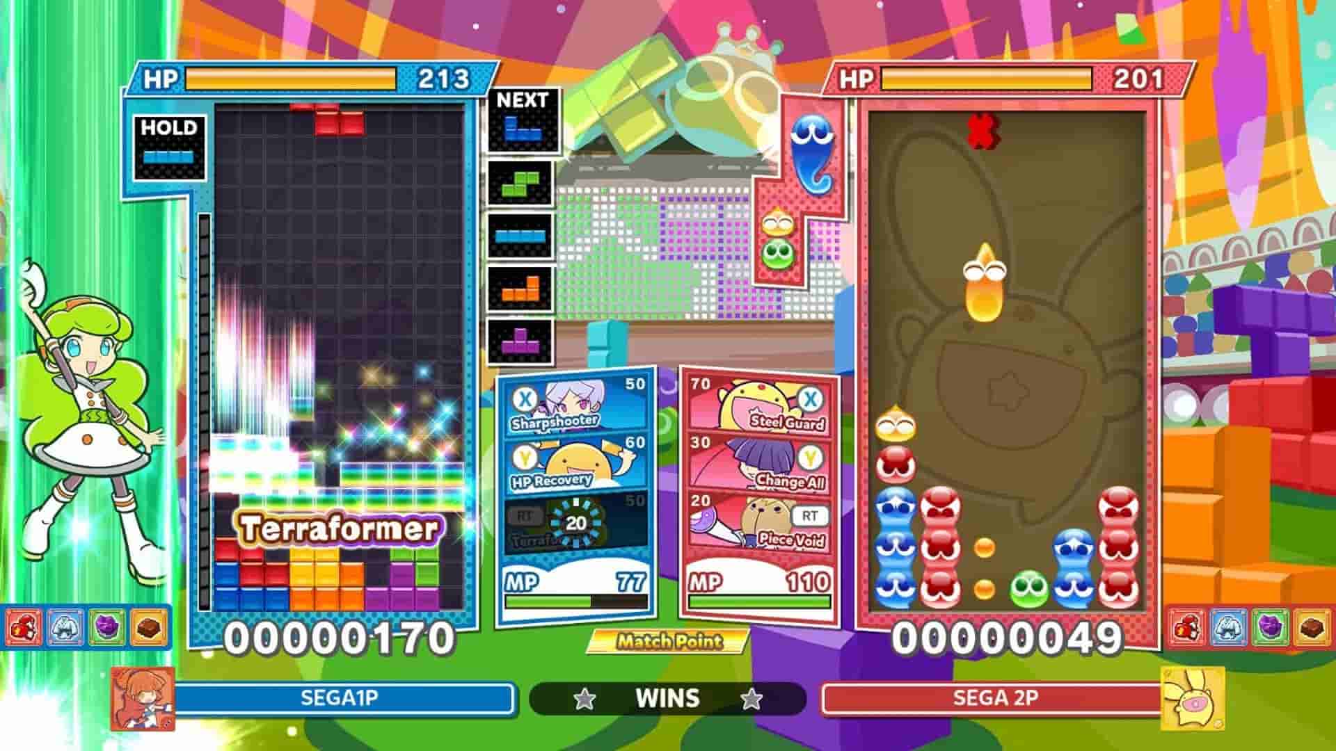 Puyo Puyo Tetris 2 screenshot thumbnail screenshot 3