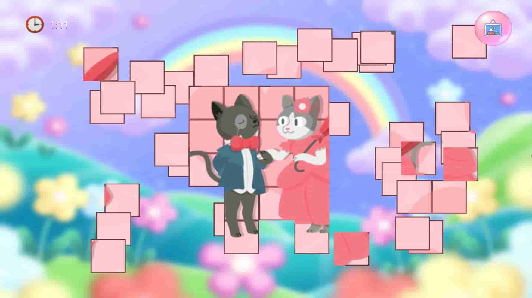 Puzzles with cats screenshot thumbnail screenshot 0
