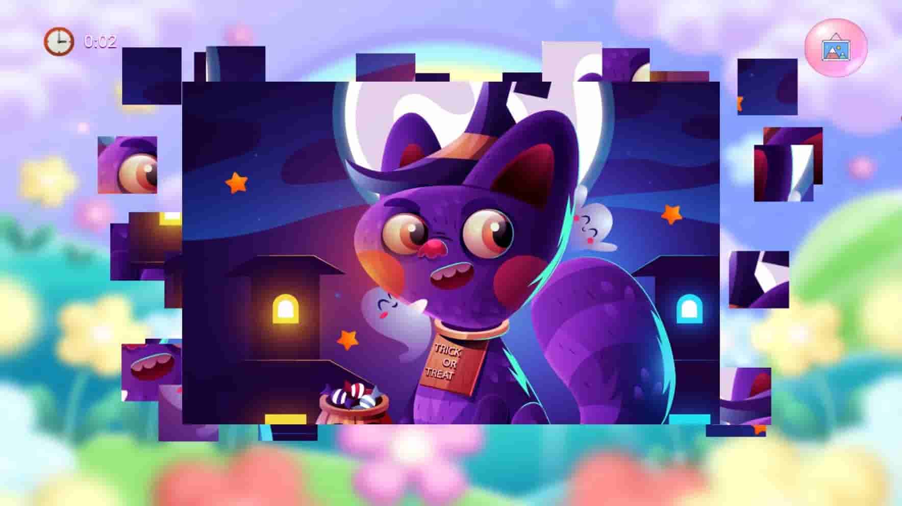 Puzzles with cats screenshot thumbnail screenshot 6