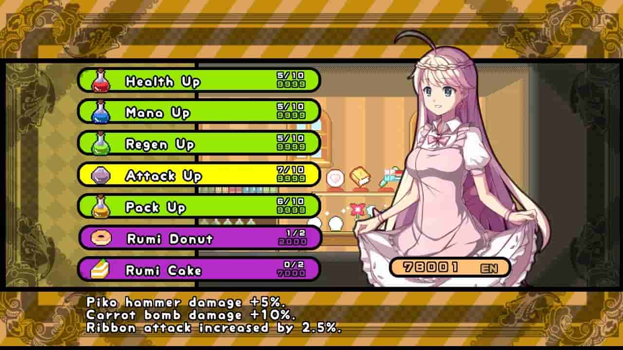 Rabi-Ribi screenshot thumbnail screenshot 13