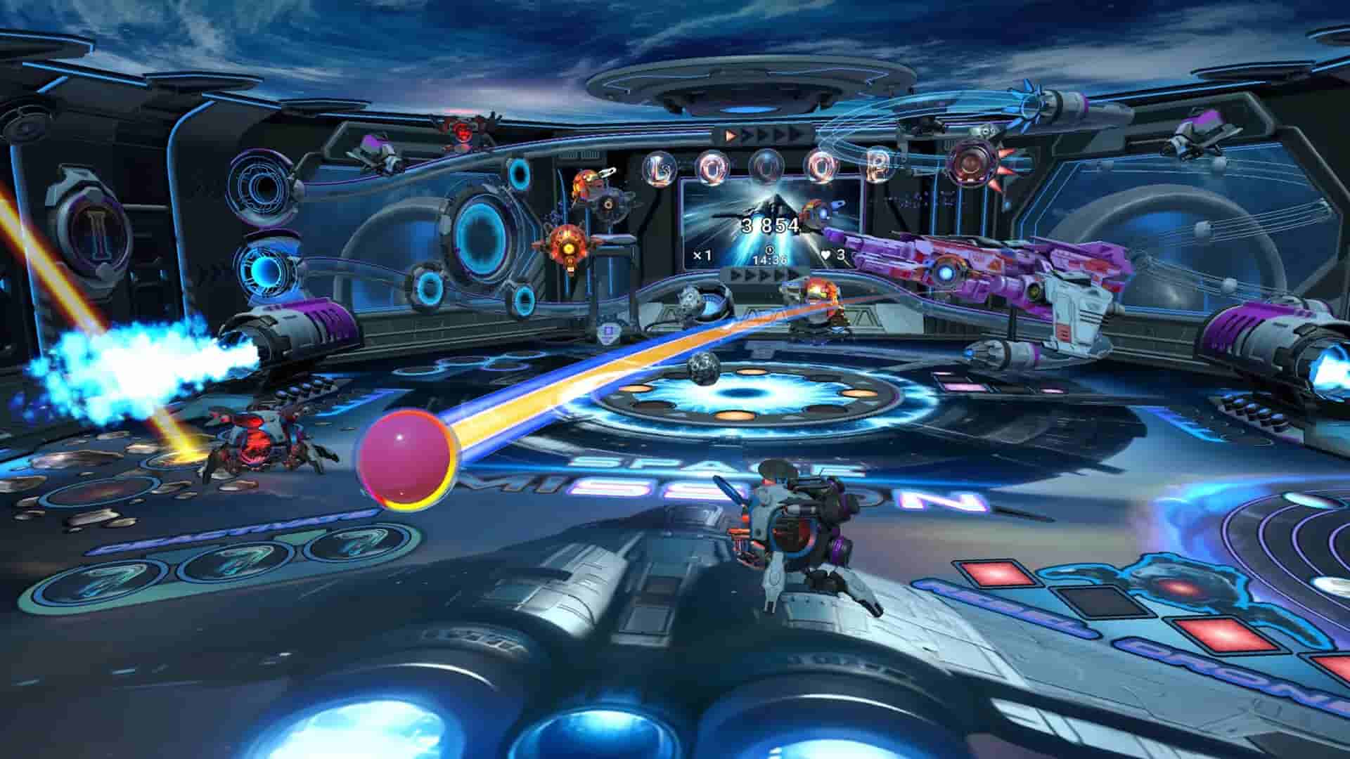 Racket Pinball screenshot thumbnail screenshot 1