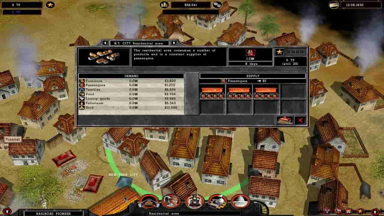 Railroad Pioneer screenshot thumbnail screenshot 1