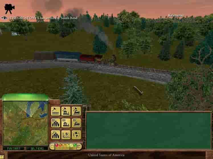 Railroad Tycoon 3 screenshot thumbnail screenshot 0