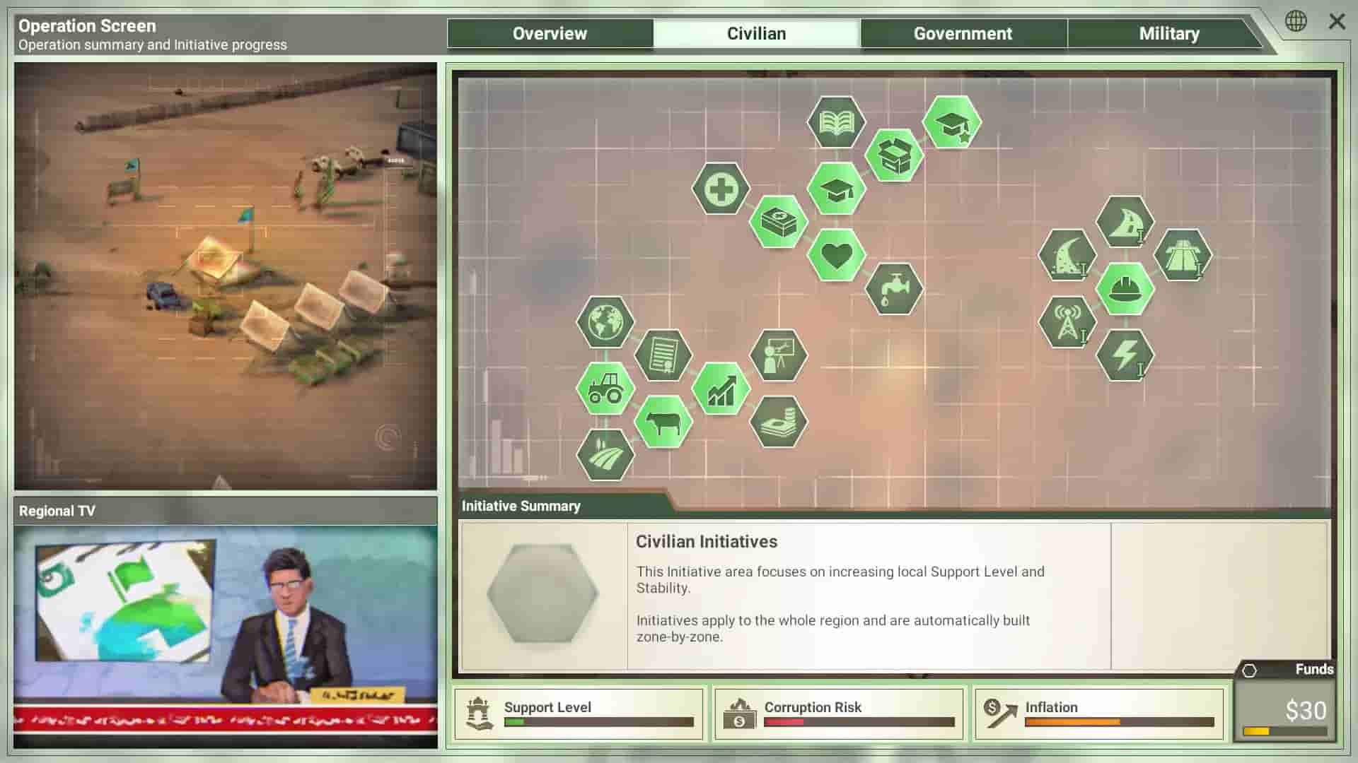 Rebel Inc: Escalation screenshot thumbnail screenshot 2