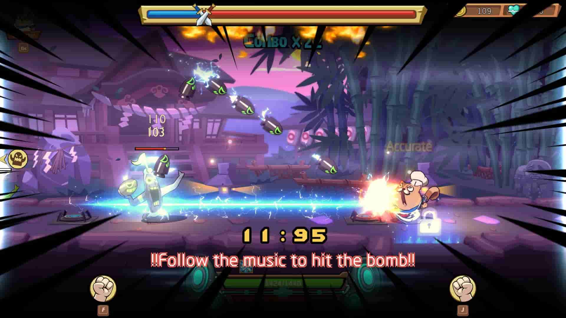 Rhythm Fighter screenshot thumbnail screenshot 1