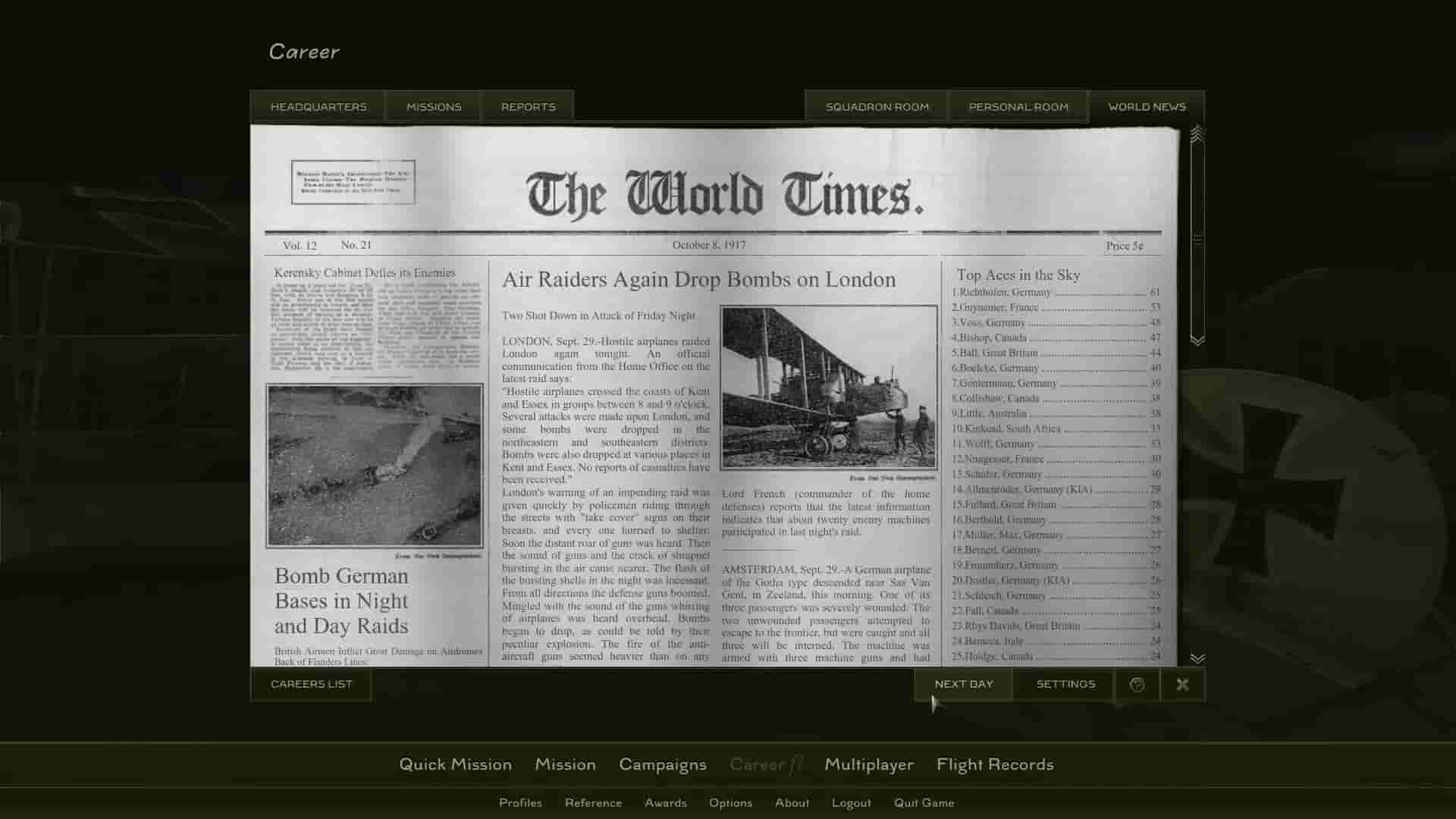 Rise of Flight United screenshot thumbnail screenshot 8