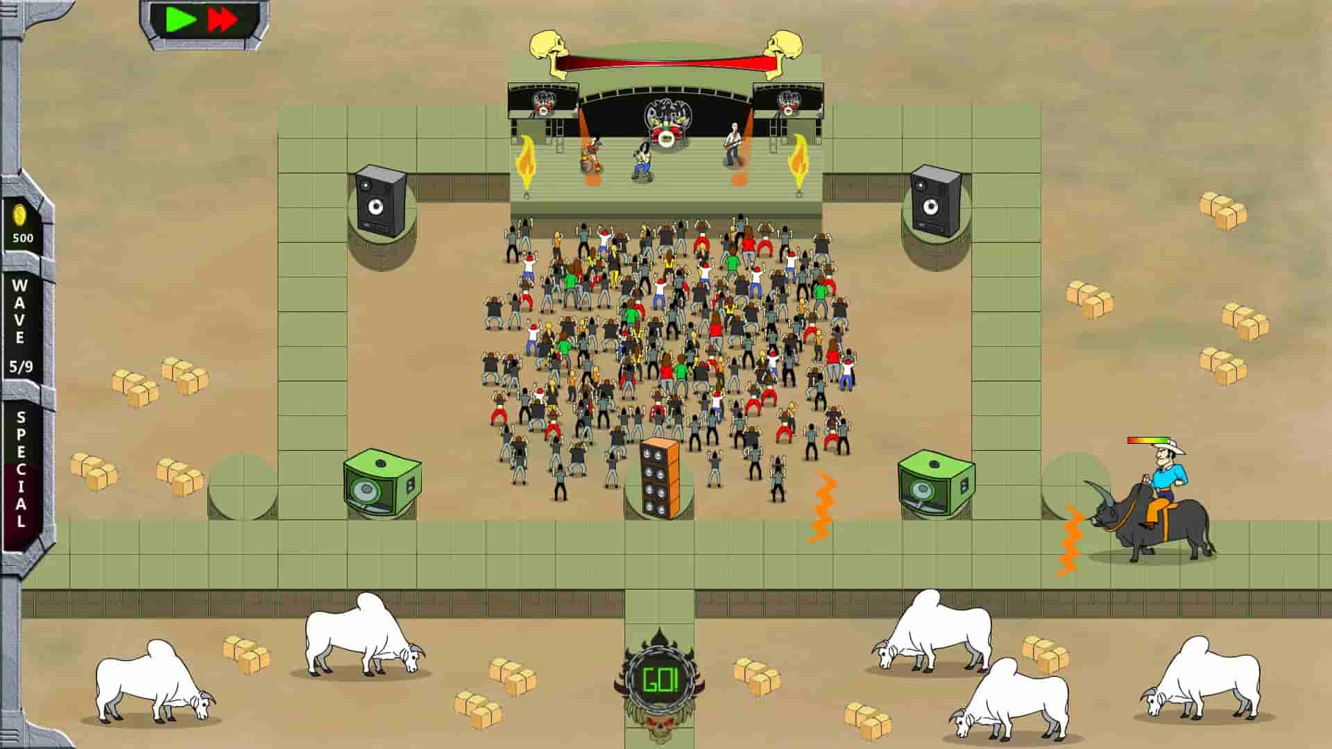Rock 'N' Roll Defense screenshot thumbnail screenshot 6