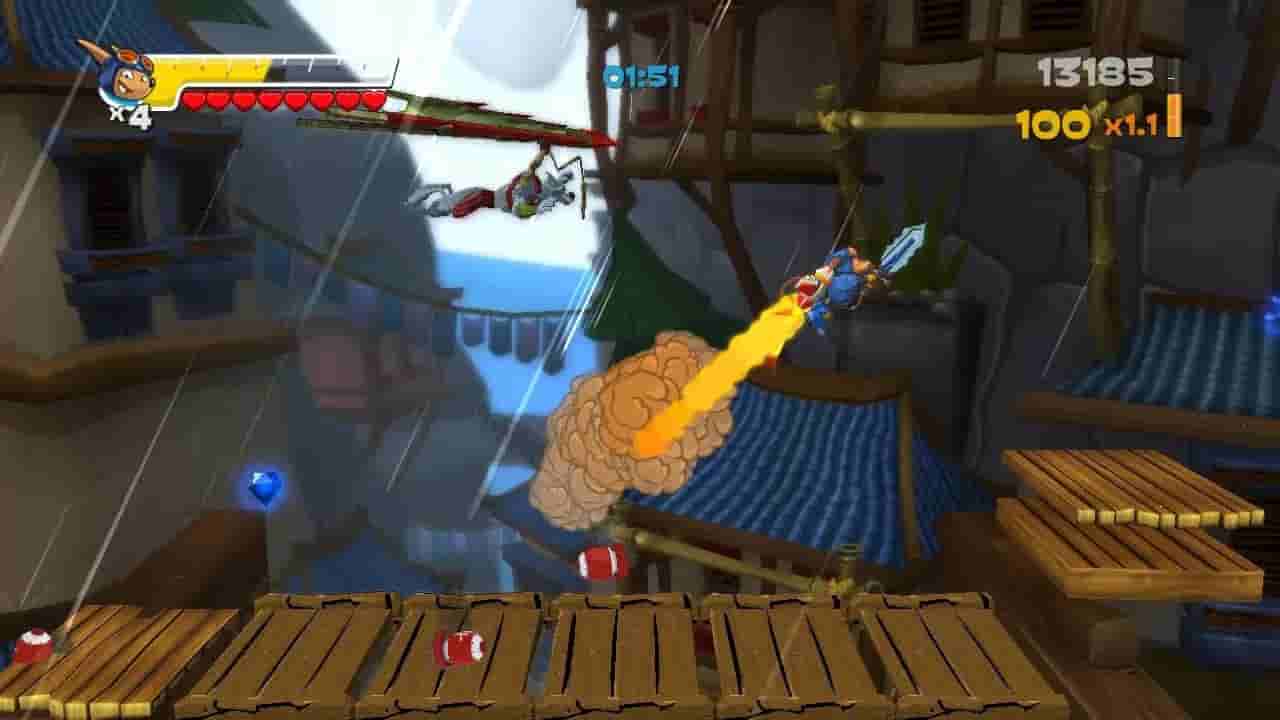 Rocket Knight screenshot thumbnail screenshot 2