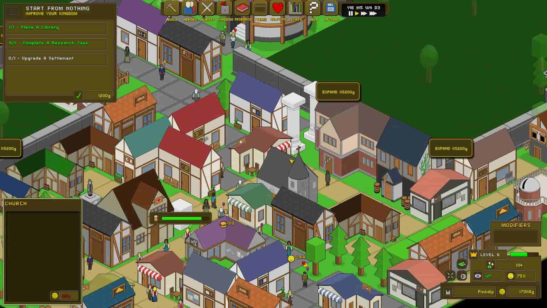 RPG Tycoon screenshot thumbnail screenshot 0