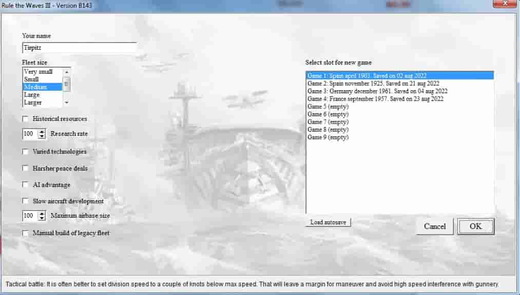 Rule the Waves 3 screenshot thumbnail screenshot 2