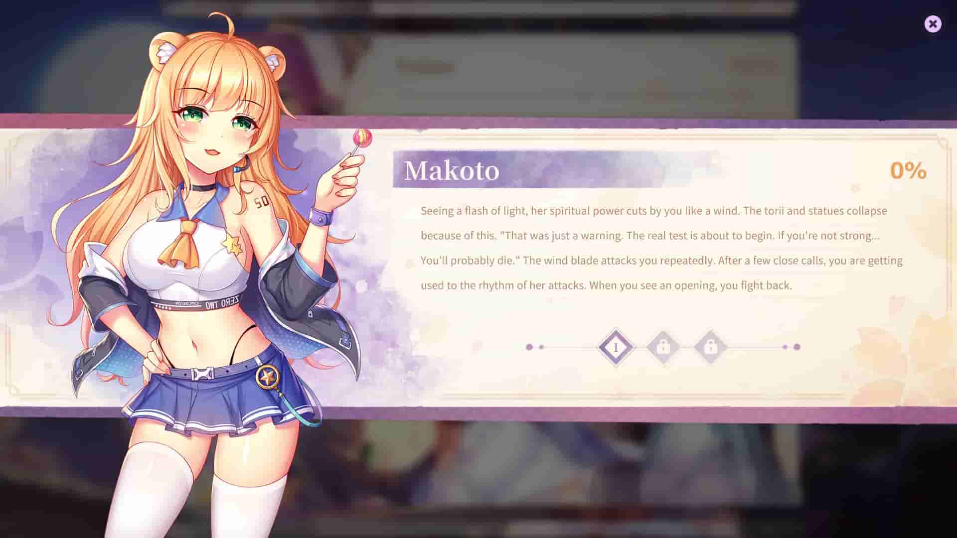 Sakura Hime 2 screenshot thumbnail screenshot 1