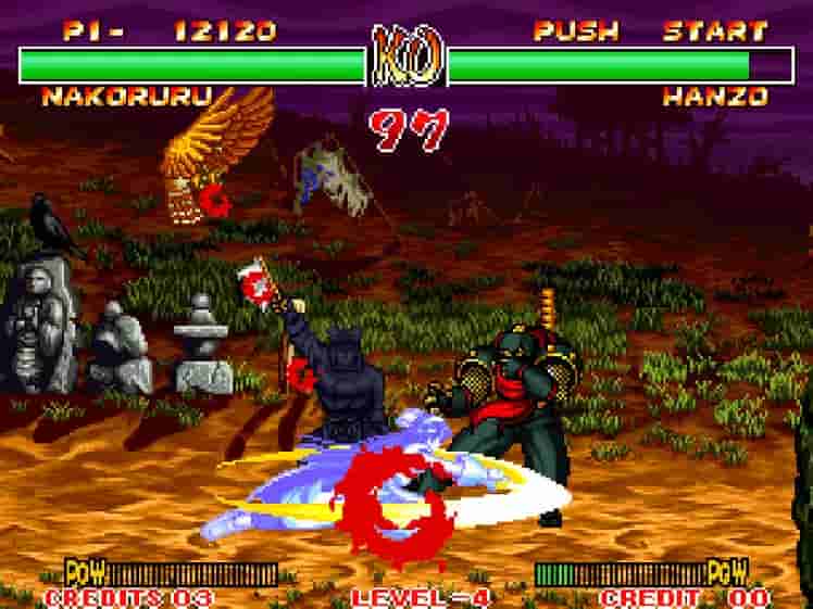 SAMURAI SHODOWN II screenshot thumbnail screenshot 0