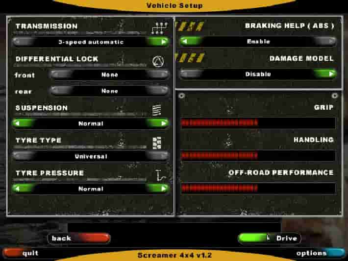 Screamer 4x4 screenshot thumbnail screenshot 3