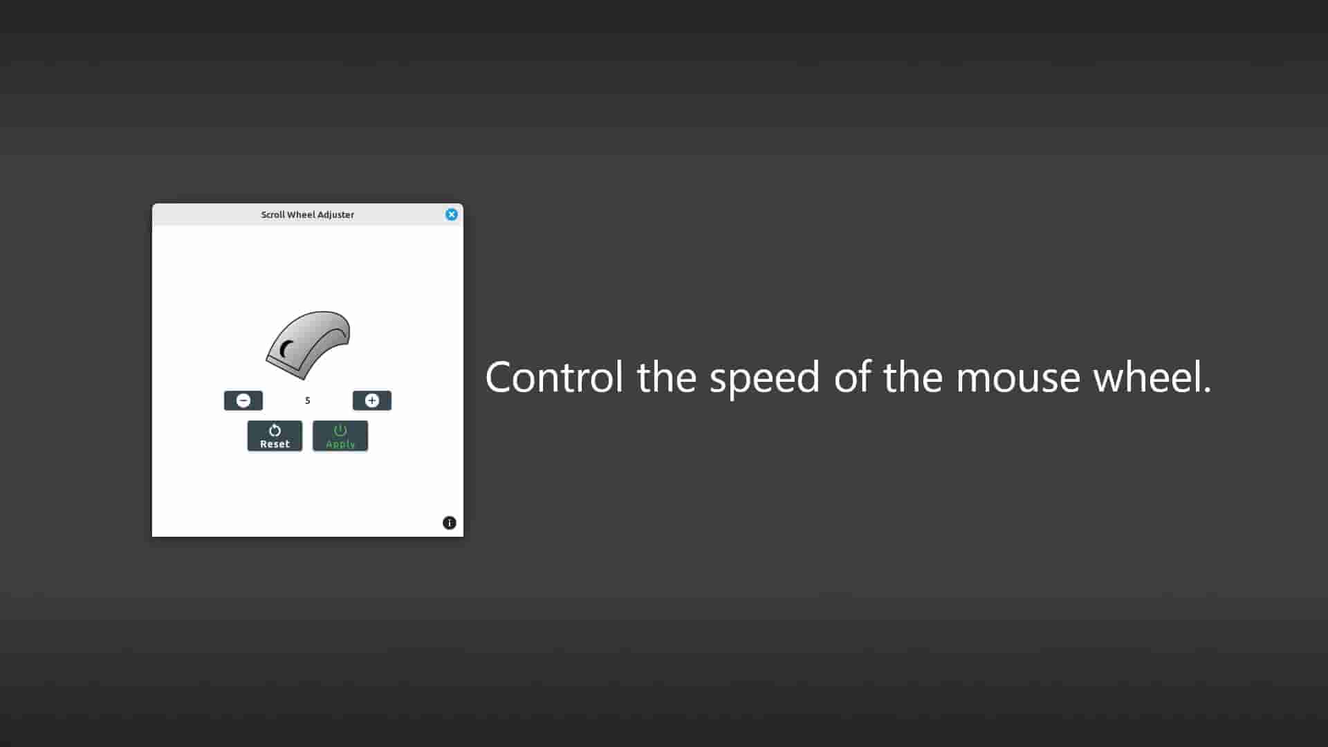 Scroll Wheel Adjuster screenshot thumbnail screenshot 0