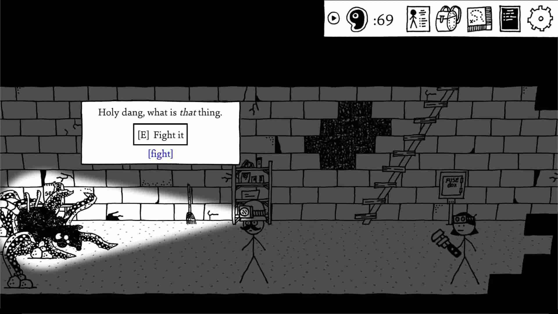 Shadows Over Loathing screenshot thumbnail screenshot 2