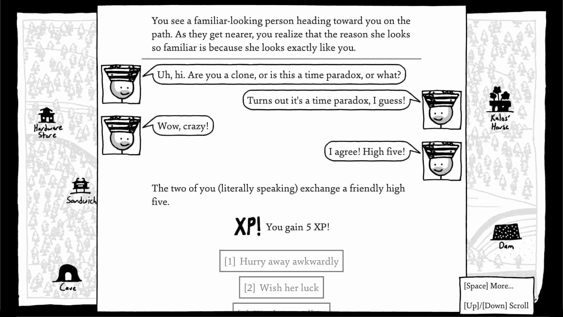 Shadows Over Loathing screenshot thumbnail screenshot 6