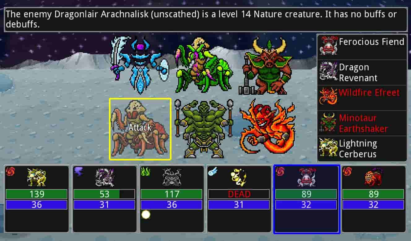 Siralim 2 screenshot thumbnail screenshot 5