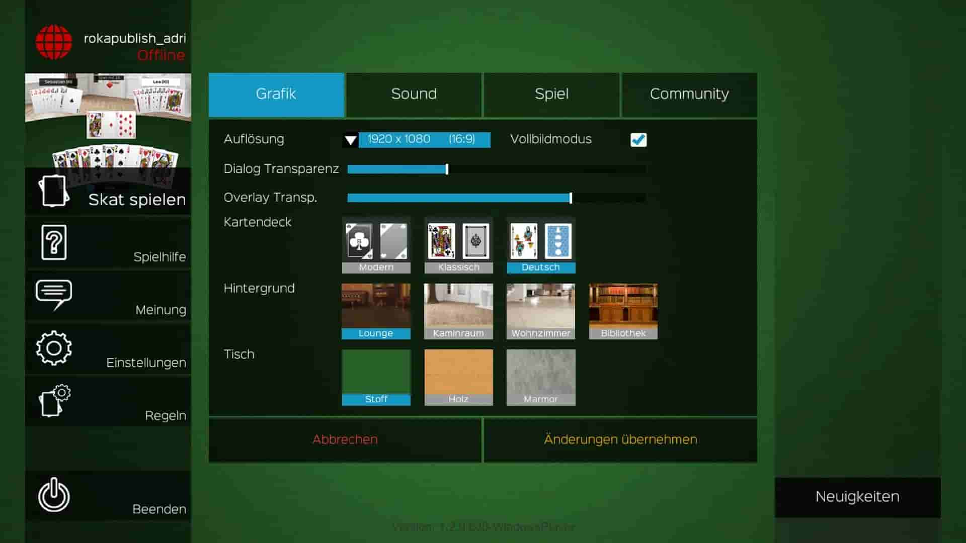 Skat Stammtisch screenshot thumbnail screenshot 5