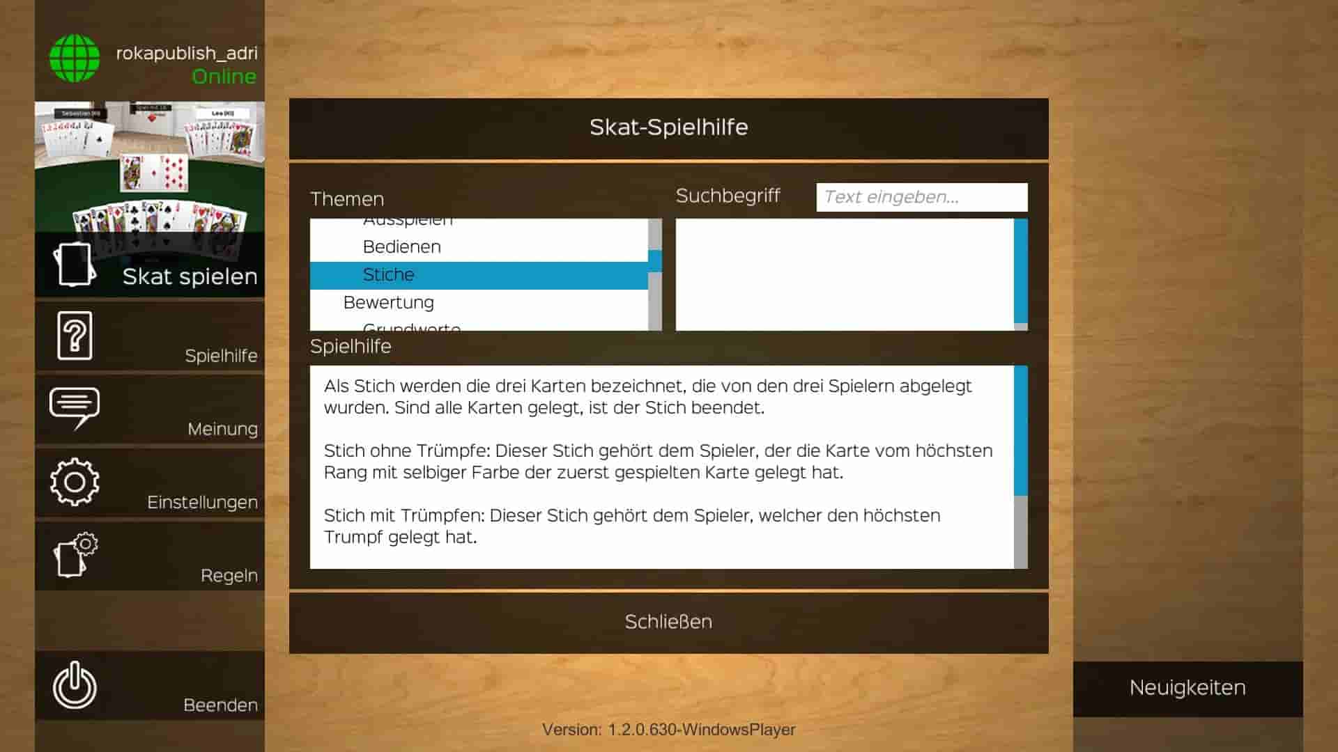 Skat Stammtisch screenshot thumbnail screenshot 6