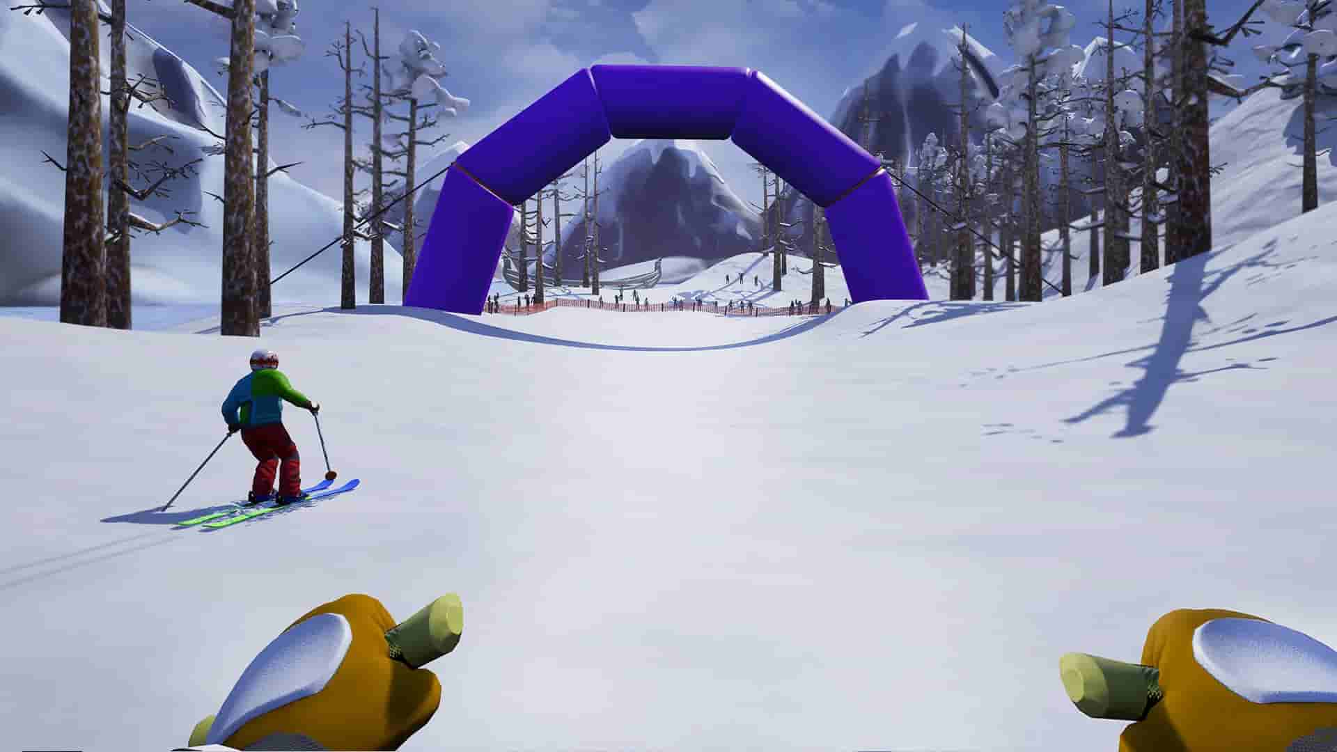 Skiing VR screenshot thumbnail screenshot 4