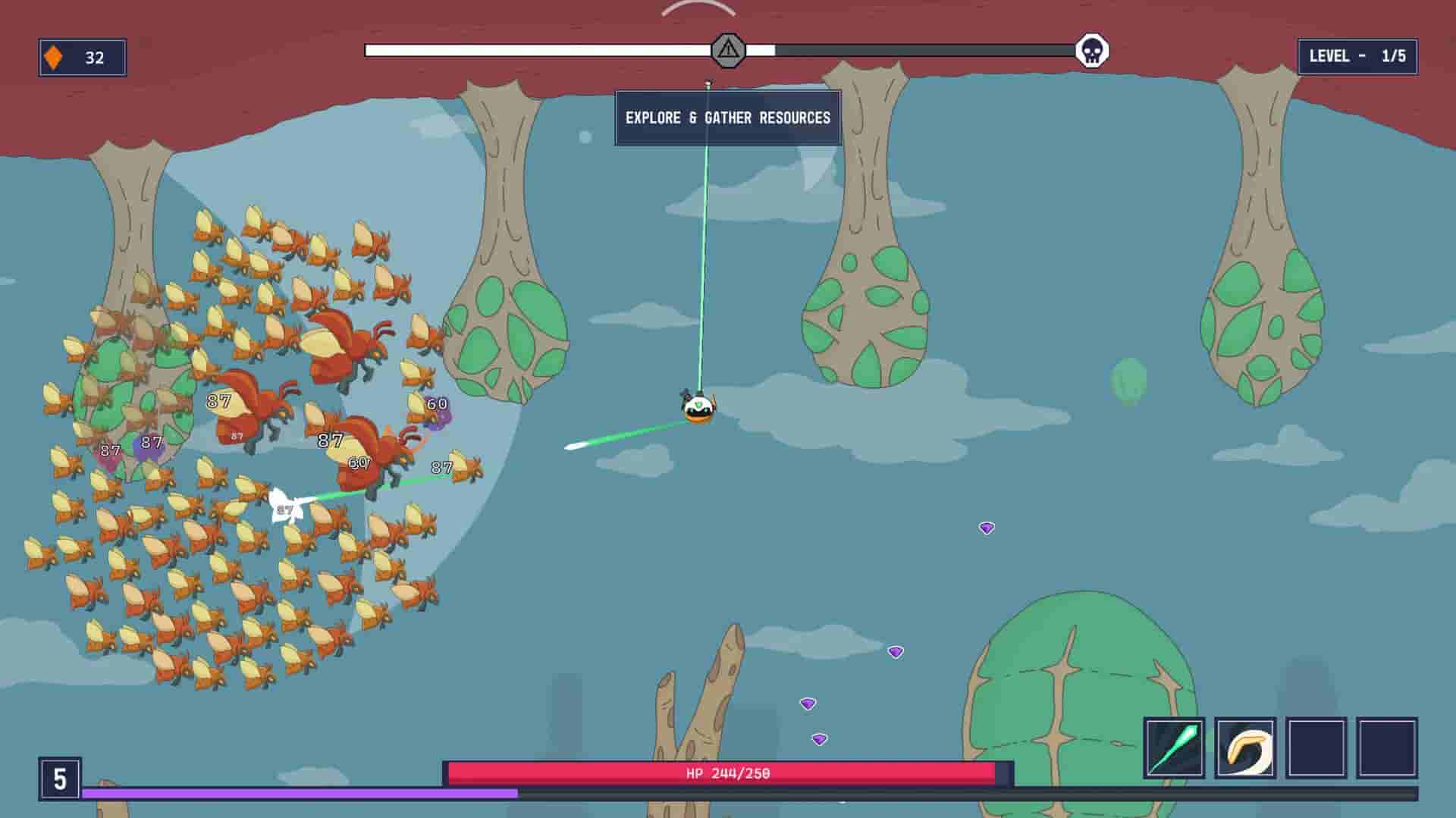 Slingbot Survivors screenshot thumbnail screenshot 2