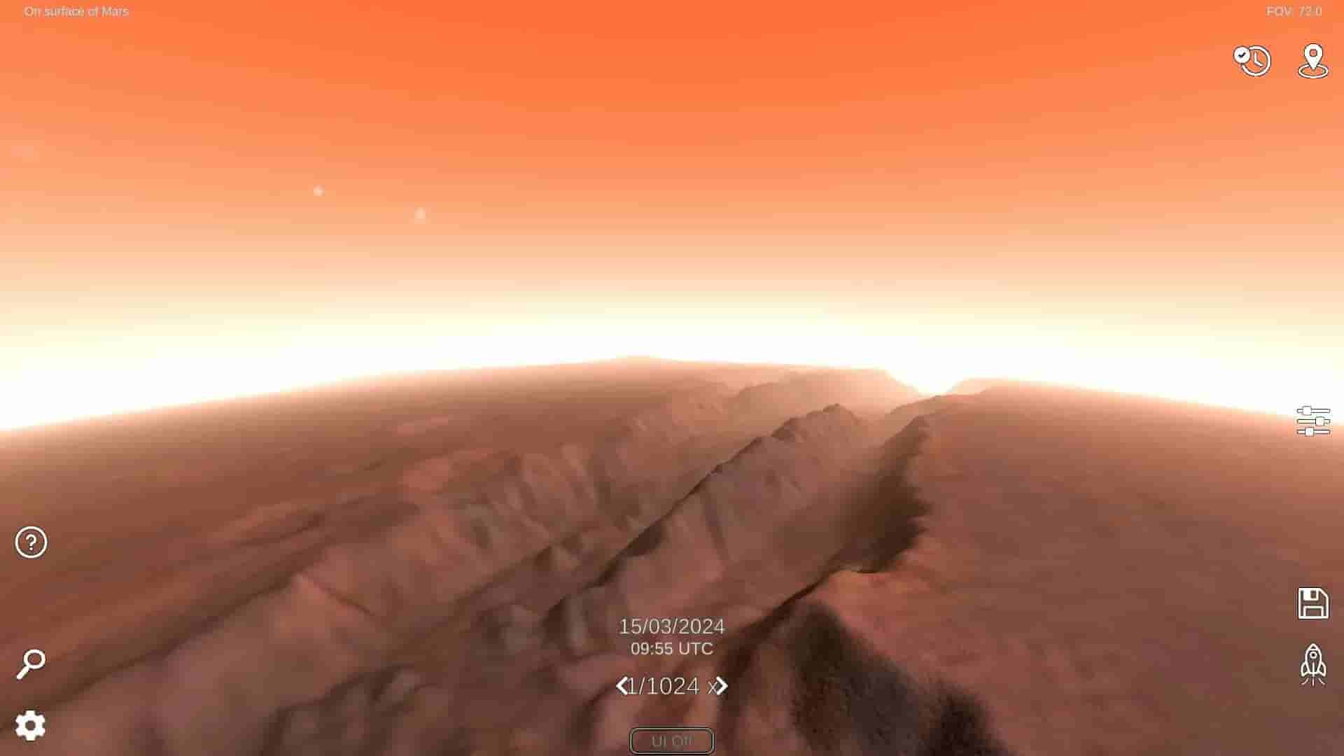 Solar System Simulator screenshot thumbnail screenshot 2