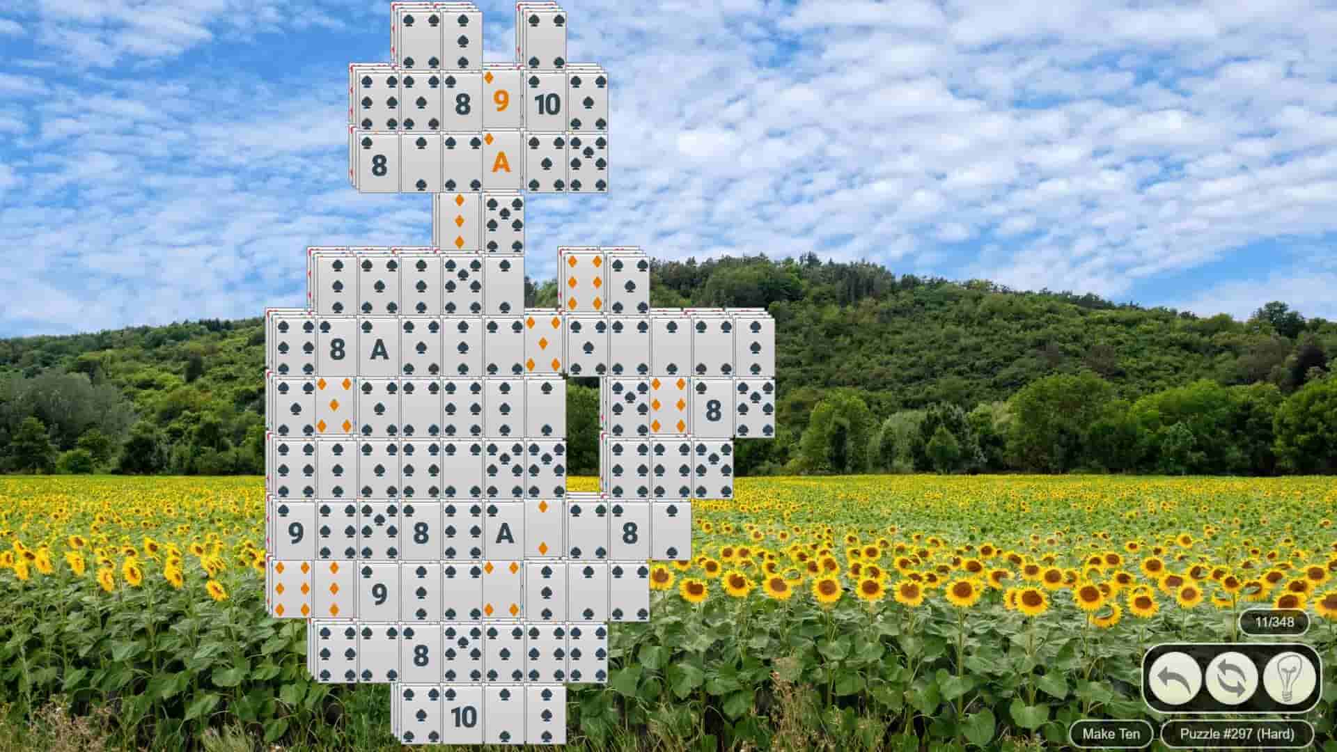 Solitaire Flowerscapes screenshot thumbnail screenshot 1