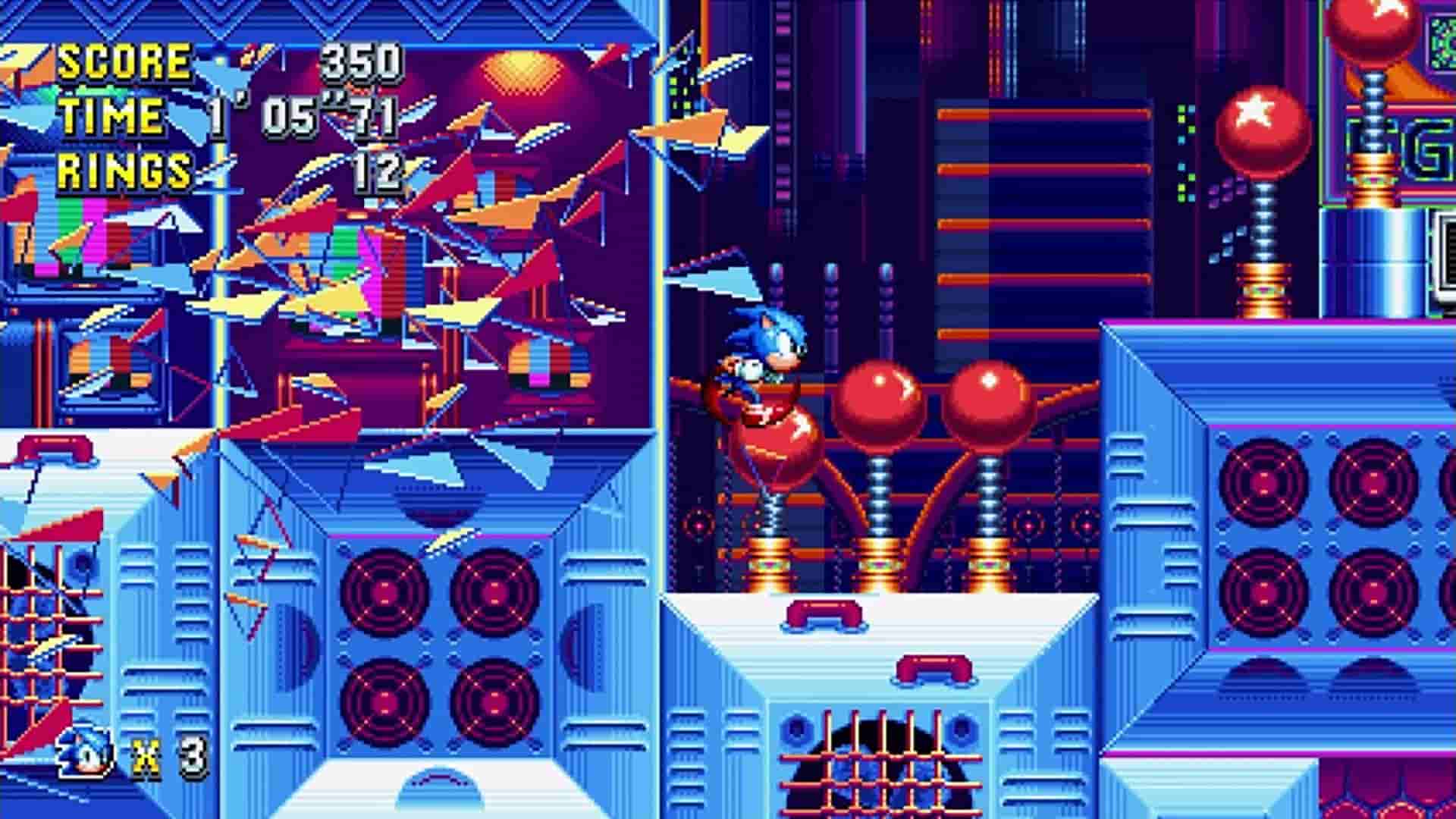 Sonic Mania screenshot thumbnail screenshot 2