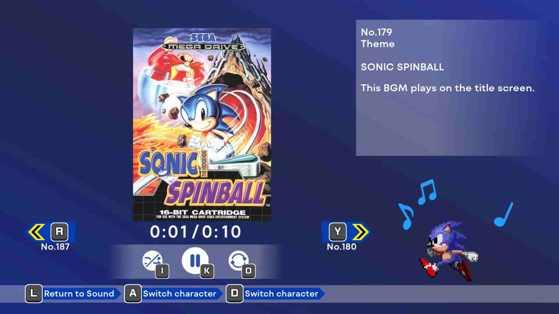 Sonic Origins screenshot thumbnail screenshot 3