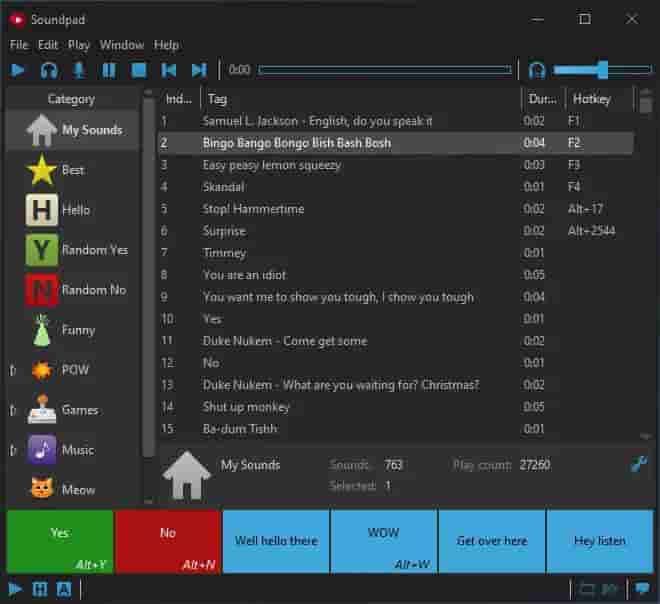 Soundpad screenshot thumbnail screenshot 1