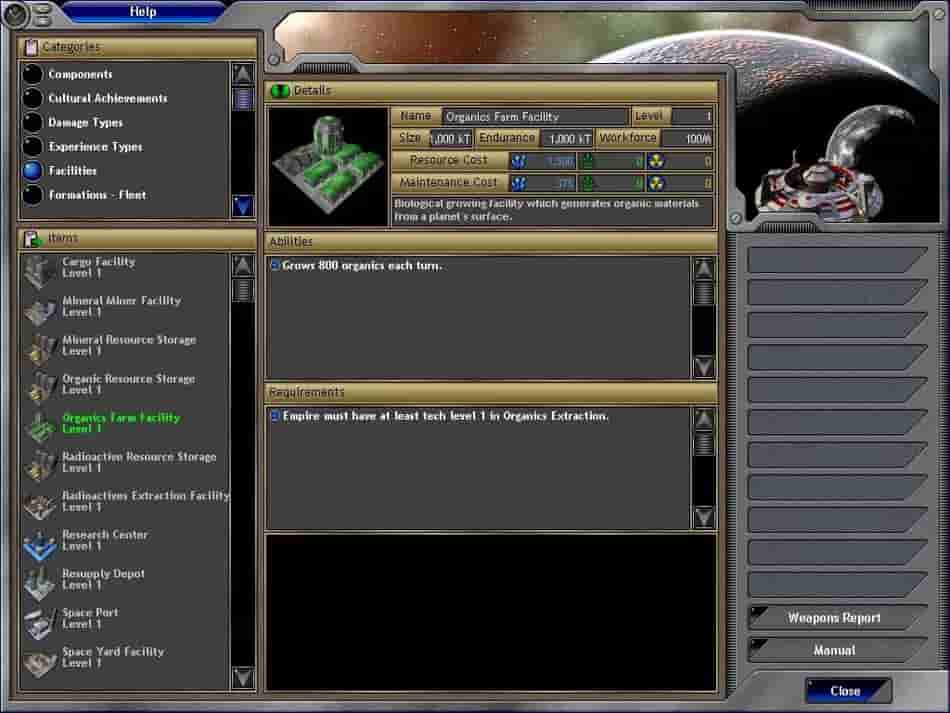 Space Empires V screenshot thumbnail screenshot 1