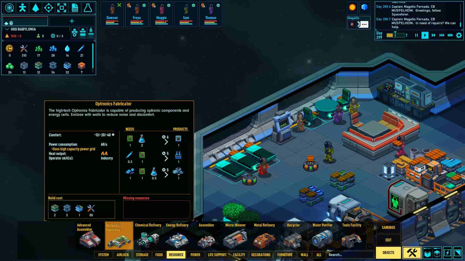 Space Haven screenshot thumbnail screenshot 2