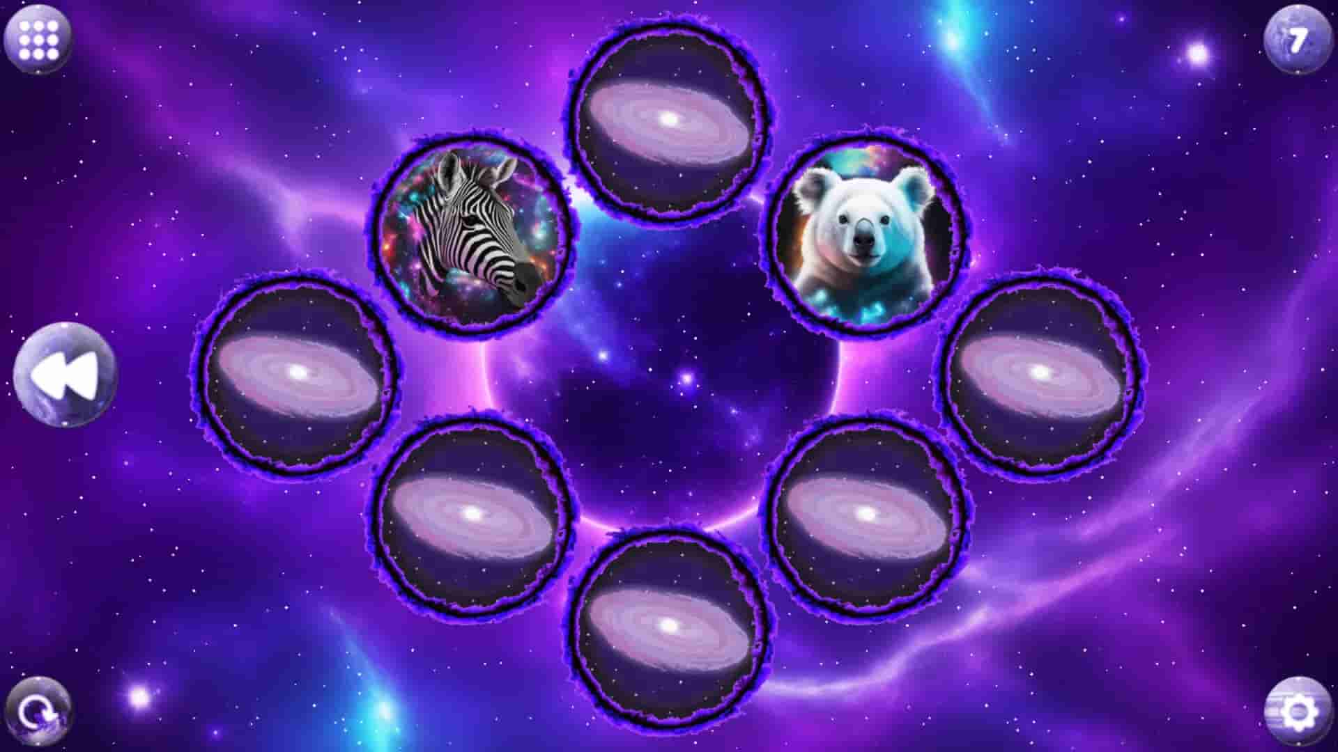Space Memory: Animals screenshot thumbnail screenshot 3