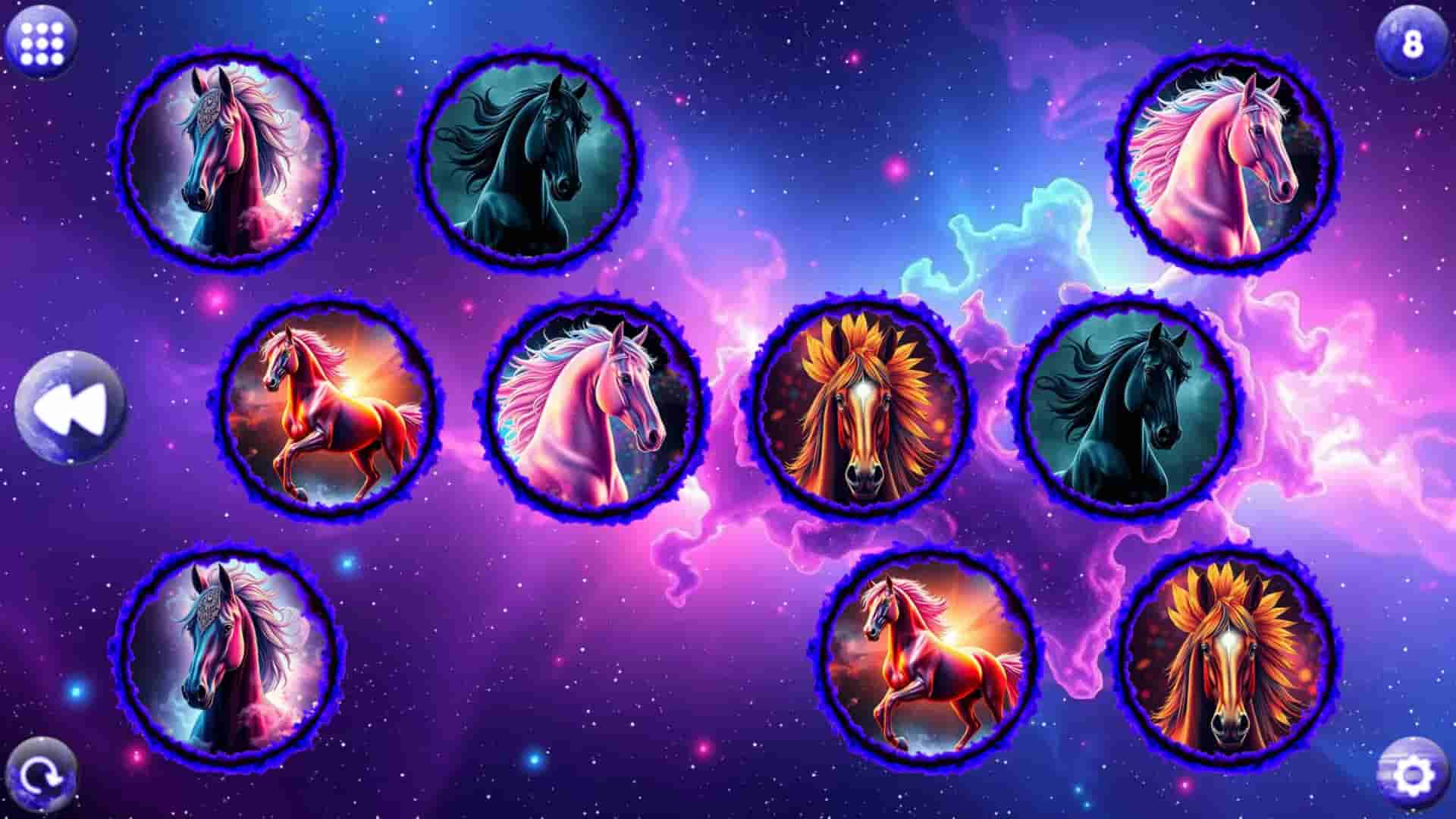 Space Memory: Horses screenshot thumbnail screenshot 1
