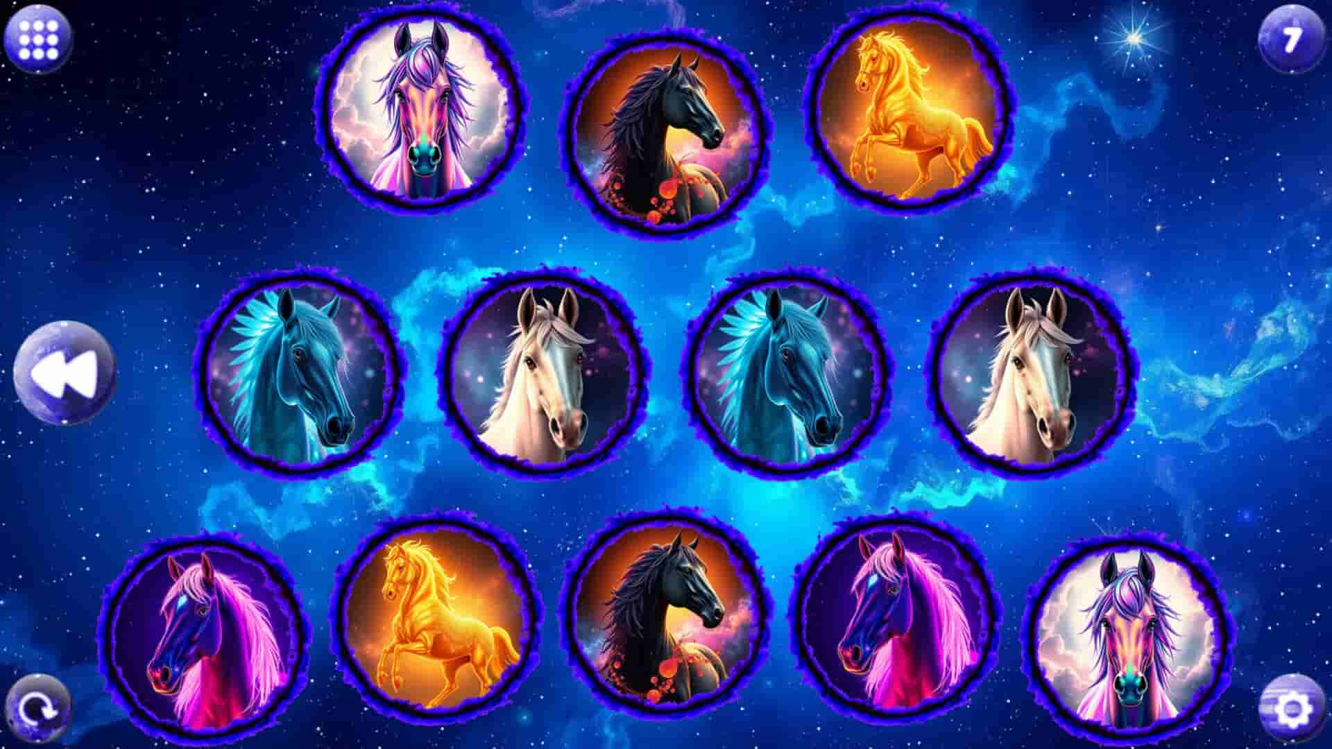 Space Memory: Horses screenshot thumbnail screenshot 2