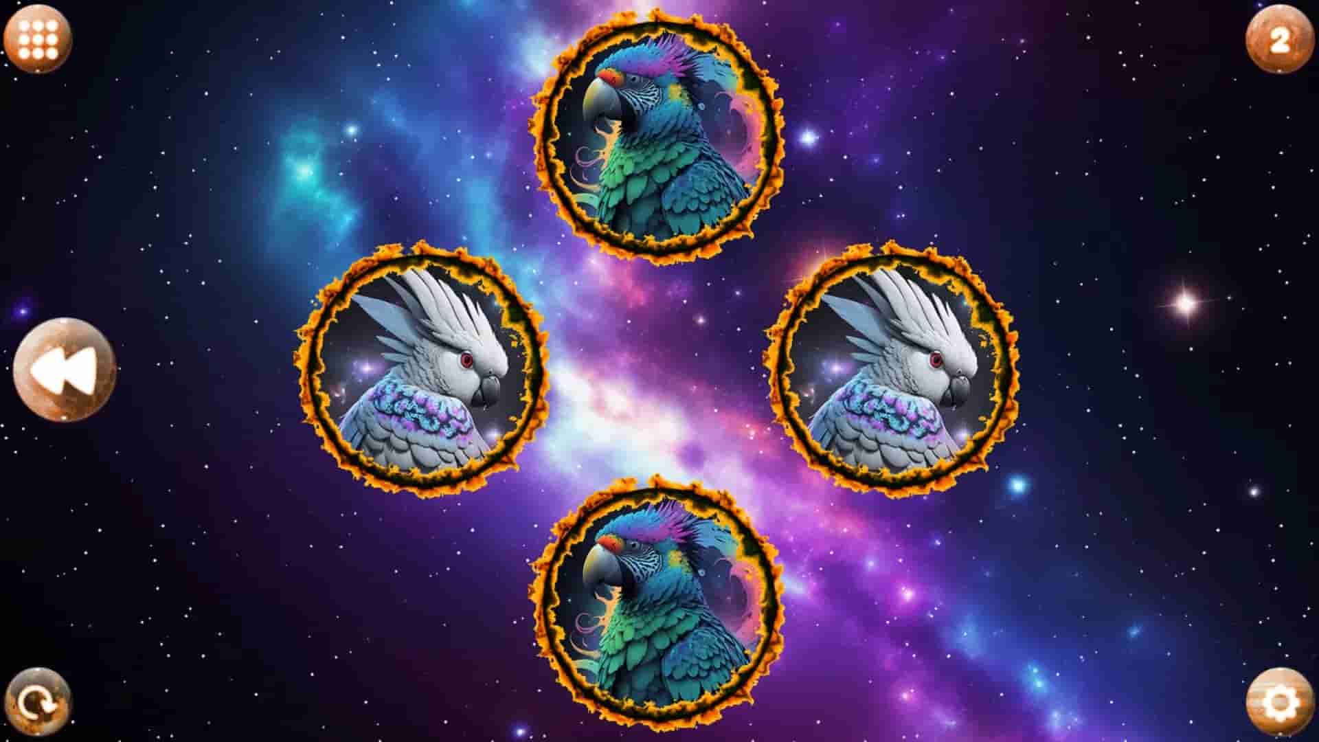 Space Memory: Parrots screenshot thumbnail screenshot 0