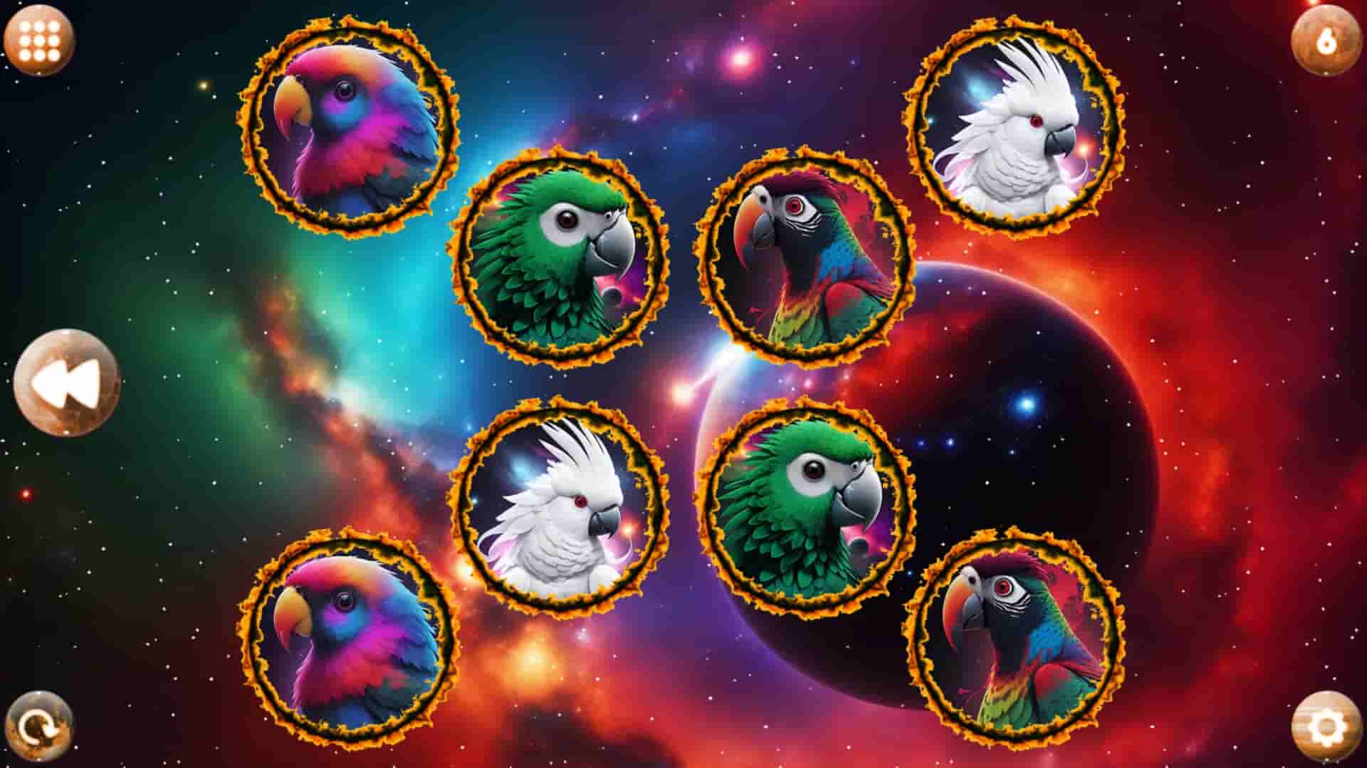 Space Memory: Parrots screenshot thumbnail screenshot 2
