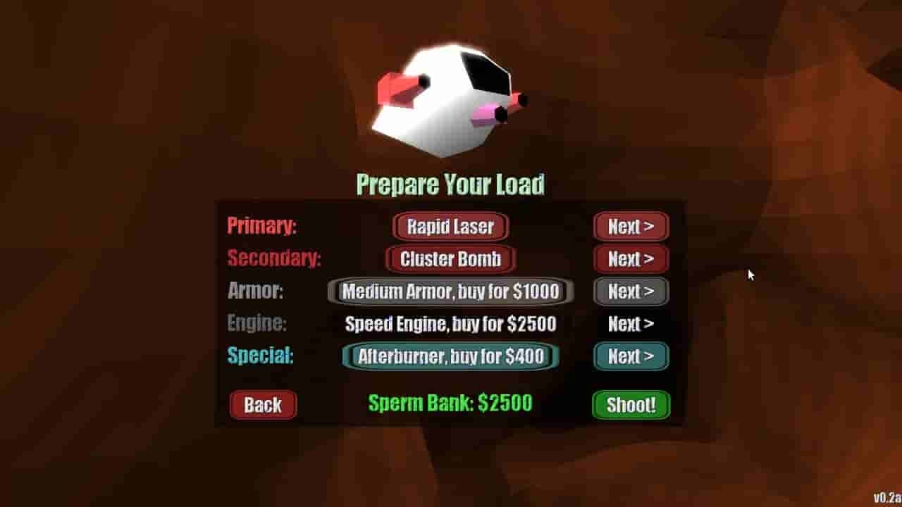 Spermination screenshot thumbnail screenshot 1