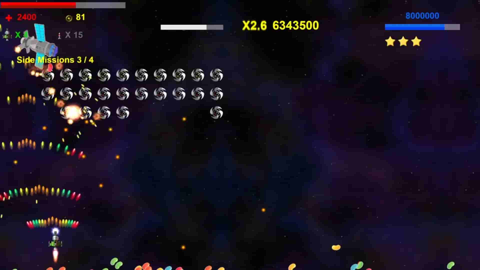 Spinner Invaders screenshot thumbnail screenshot 1