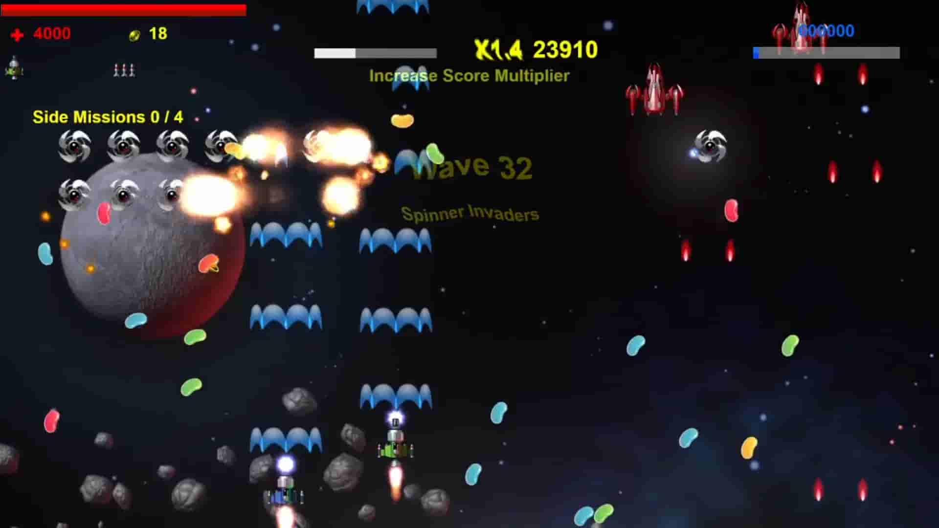 Spinner Invaders screenshot thumbnail screenshot 4