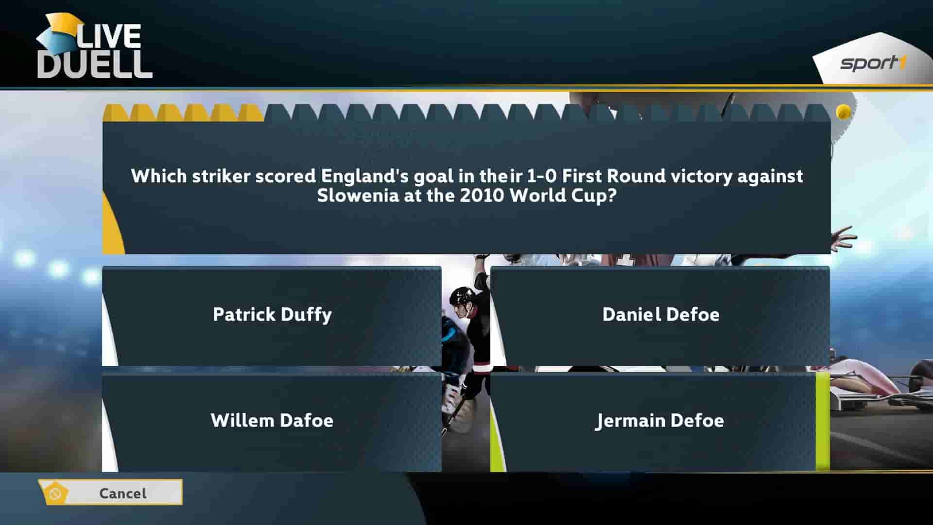 SPORT1 Live : Duel screenshot thumbnail screenshot 2