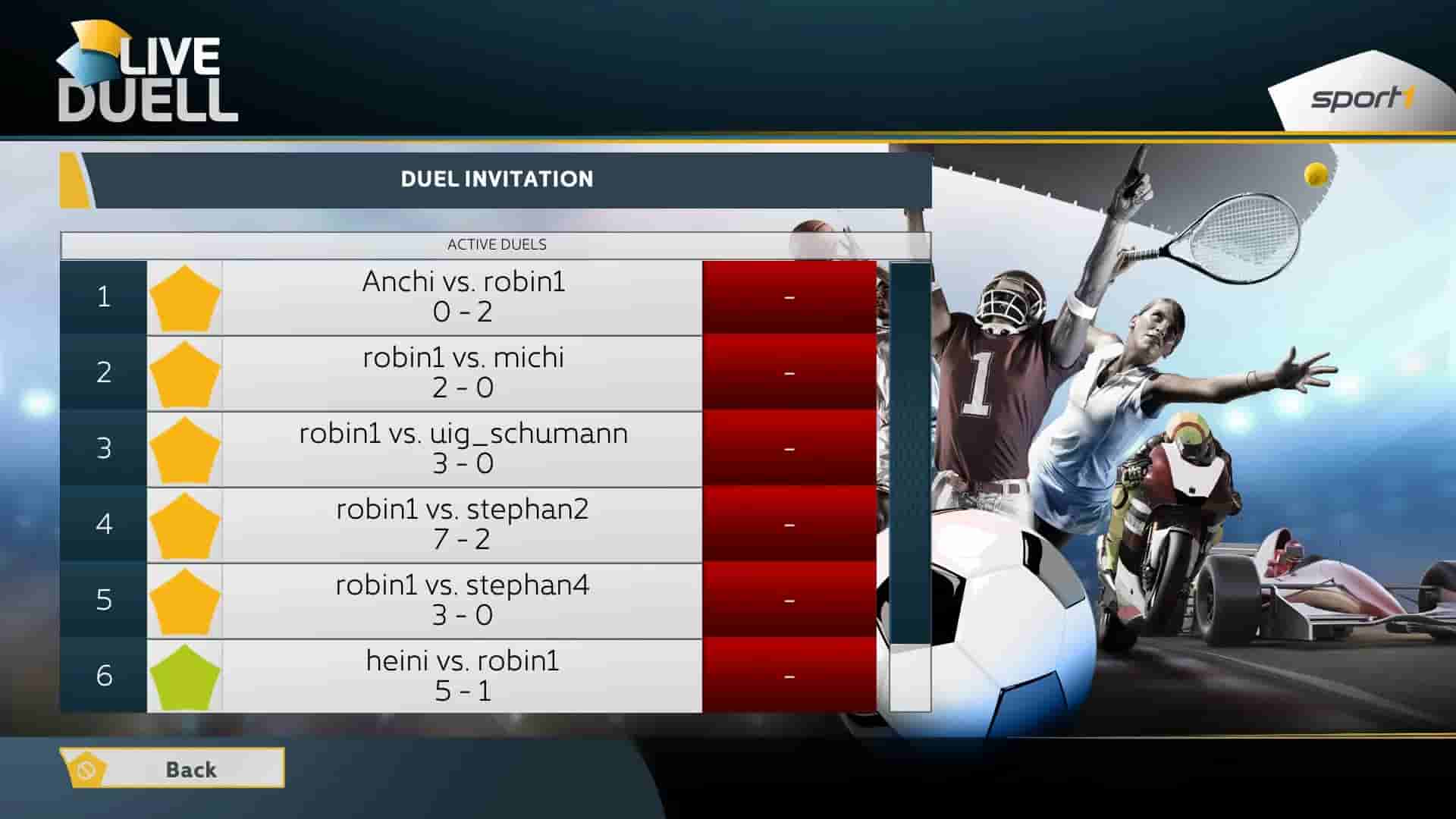 SPORT1 Live : Duel screenshot thumbnail screenshot 6