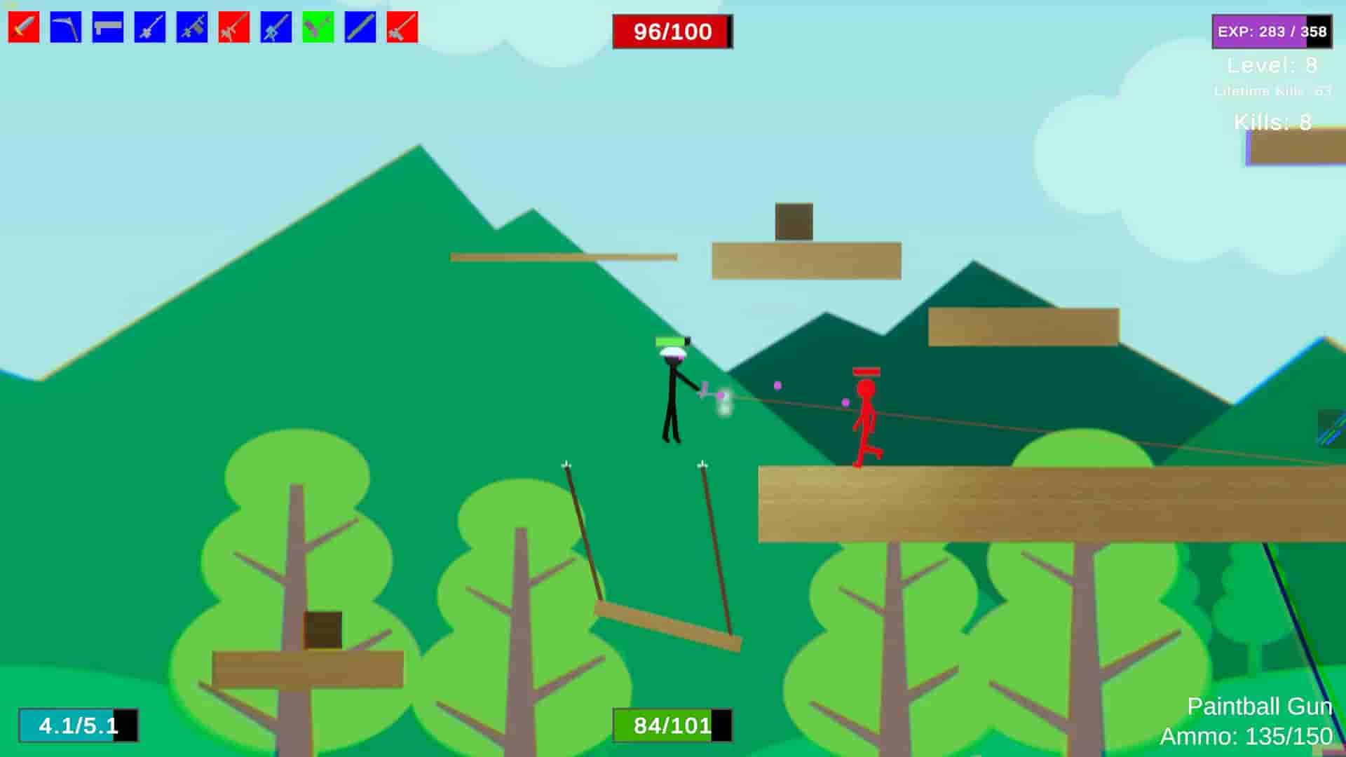 Stick Figure Combat screenshot thumbnail screenshot 1
