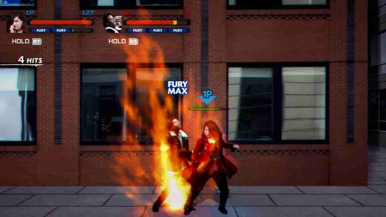 Streets of Fury EX screenshot thumbnail screenshot 2