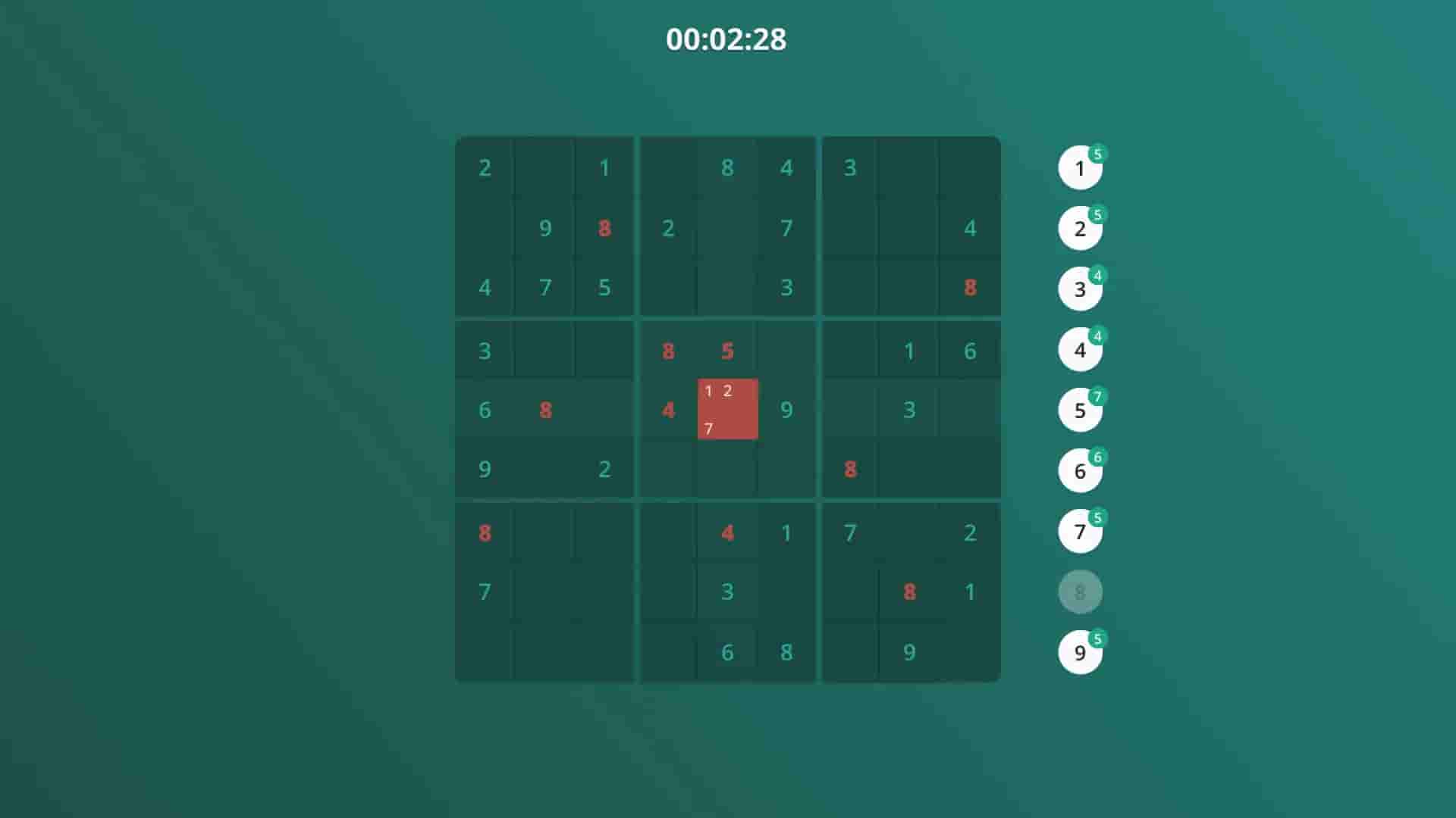 Sudoku Universe / 数独宇宙 screenshot thumbnail screenshot 3