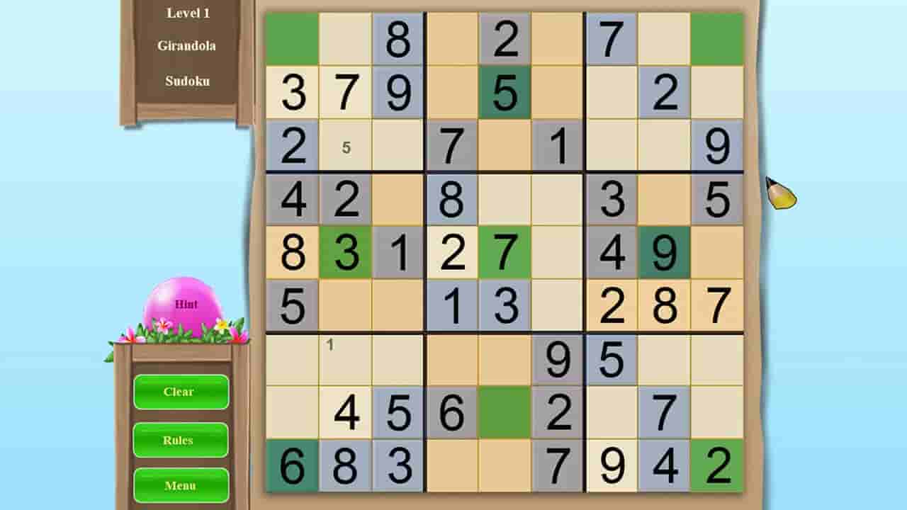 Sudoku Vacation 2 screenshot thumbnail screenshot 1