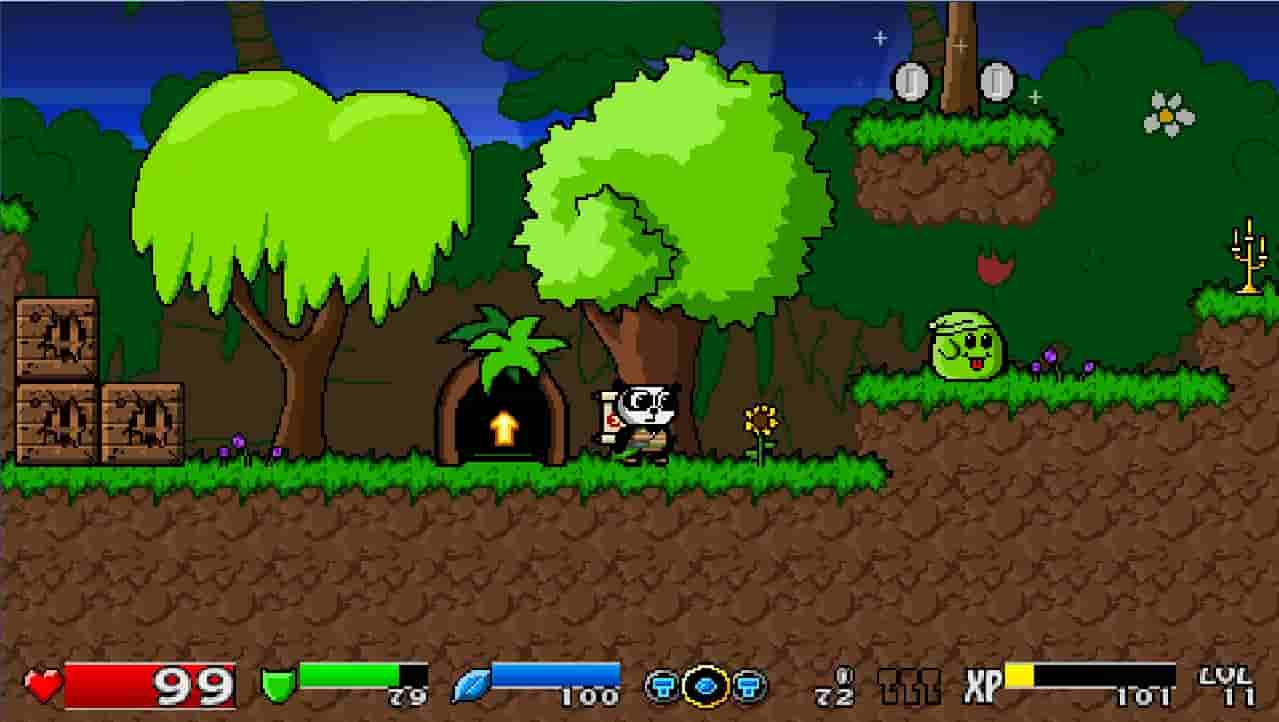 Super Panda Adventures screenshot thumbnail screenshot 0