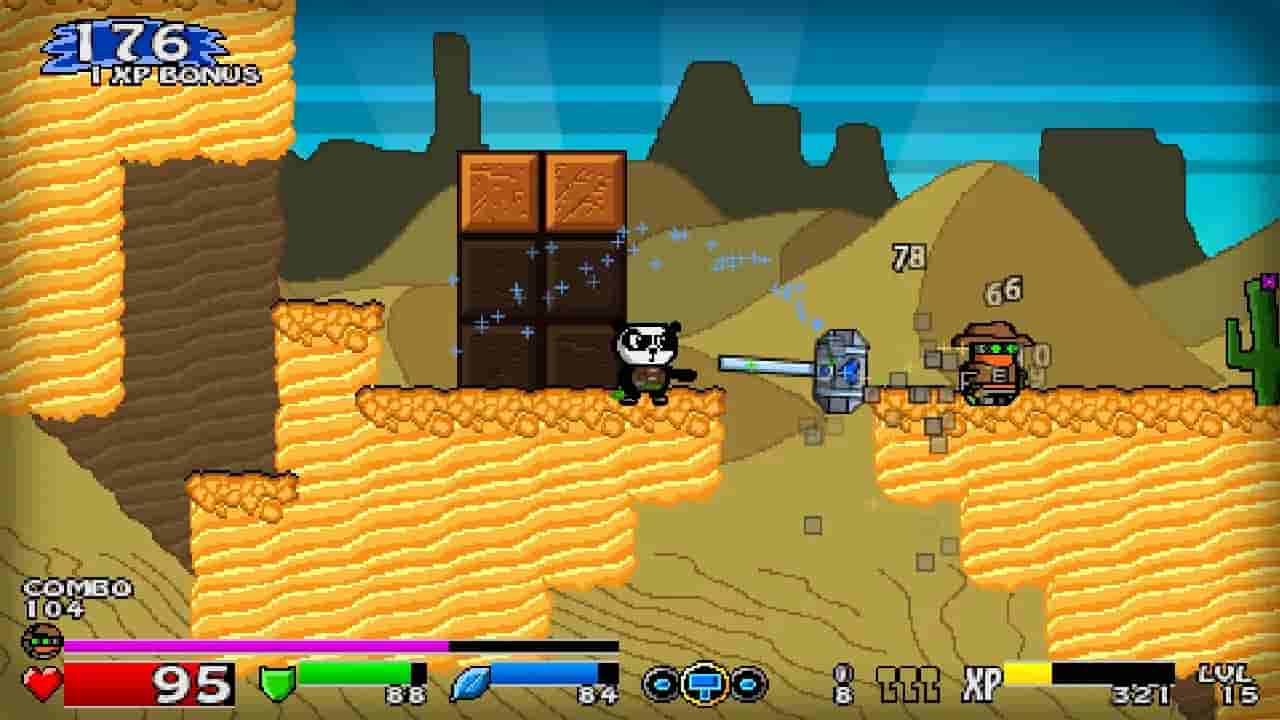 Super Panda Adventures screenshot thumbnail screenshot 1
