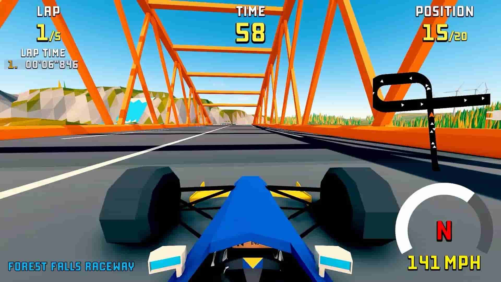Super Retro GP screenshot thumbnail screenshot 1