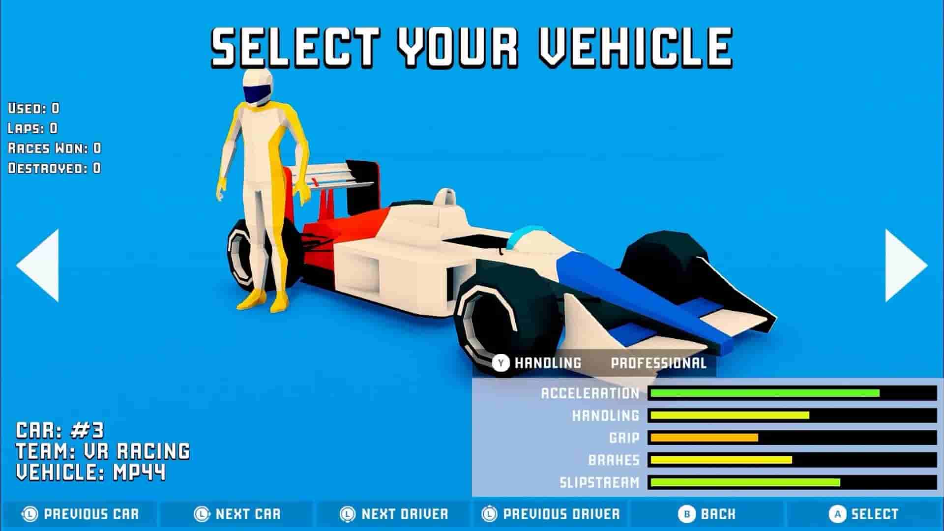 Super Retro GP screenshot thumbnail screenshot 7